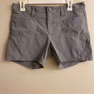 Athleta Gray Dipper Hiking Shorts